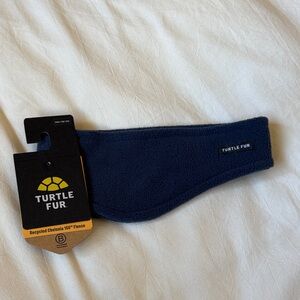 Turtle Fur Navy Fleece Headband